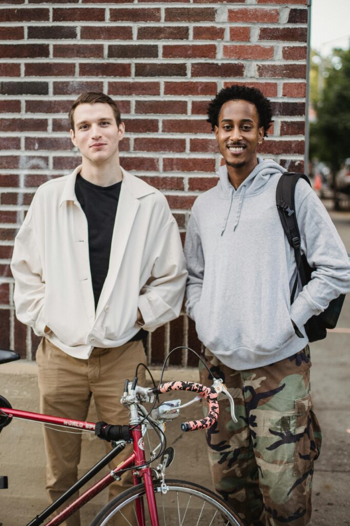 Friends considering mental health treatment in Portland, ME.